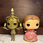 Funko Pop! Disney Beauty and the Beast Lot BELLE (GARDEROBE) #51 LUMIERE 244 OOB