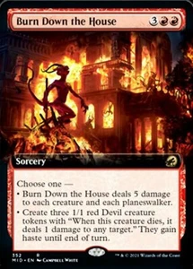 MTG BURN DOWN THE HOUSE EXC - INCENDIARE LA CASA - MID X EN - MAGIC - Imagen 1 de 1
