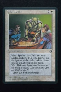 Magic The Gathering MTG TRUCE GERMAN Homelands NM Near Mint - Picture 1 of 2