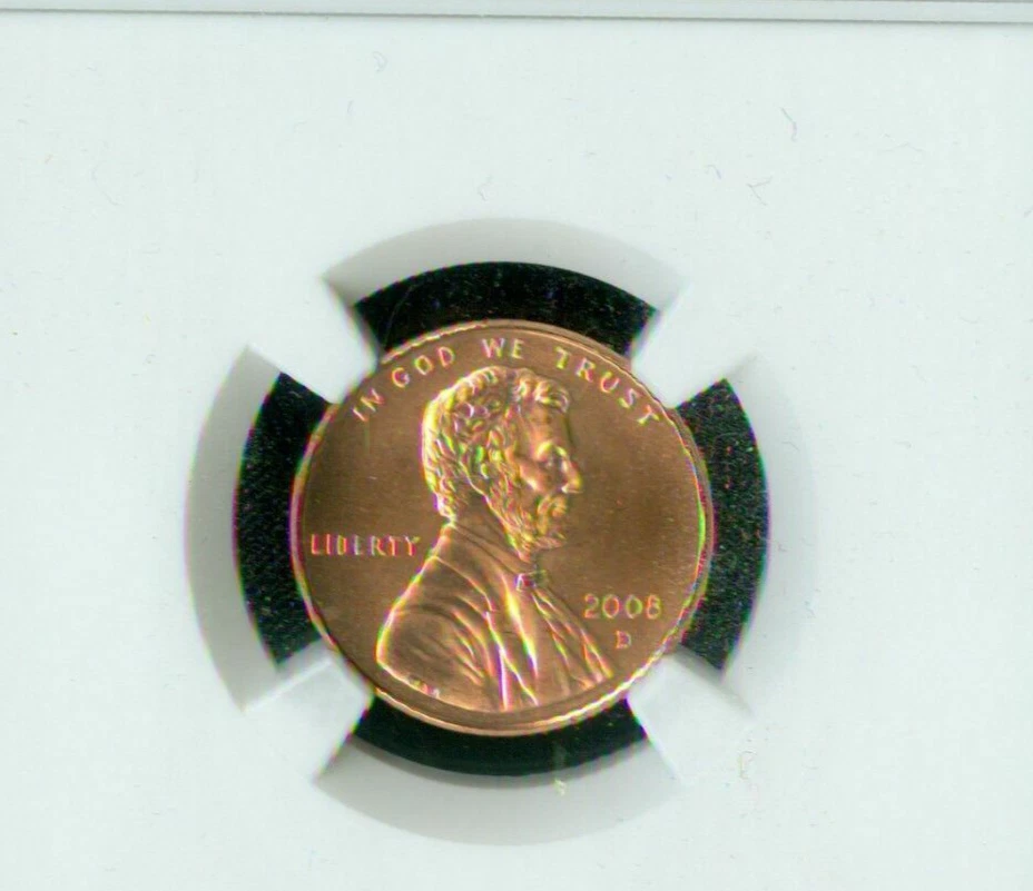 2008 D LINCOLN CENT NGC MS67 RED SMS RARE LOW POP * - Image 1 of 1