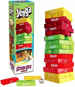 Scooby-Doo Jenga Stacking Game USAopoly Family Fun! (BRAND NEW MERCHANDISE) - Picture 1 of 5