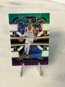 Victor Wembanyama Select Concourse Green White & Purple Prizm RC!! Tri-color - Picture 1 of 5