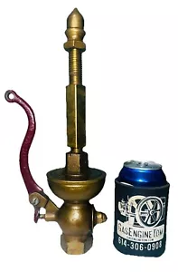 BRASS Whistle Stand 1" Valve & Nut 3/4" Steampunk Railroad Train - Picture 1 of 24