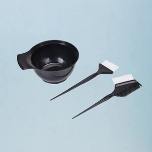 3 PCS Home Highlight Kit Hair Tint Bowl Highlight Hair Brush - Picture 1 of 12