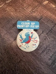 Vintage Kampagne Pin Farbe Erinnerungsstücke Vintage - Bild 1 von 2