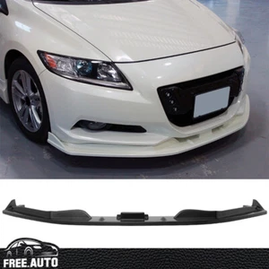 For 11 12 Honda CRZ A Type Front Bumper Lip Spoiler Splitter Unpainted Black ABS - Bild 1 von 8