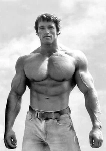 Póster fotográfico de culturismo de Arnold Schwarzenegger estampado de pared Arnie Mr Universe 03 - Imagen 1 de 4