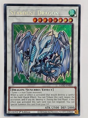 Yu Gi Oh - L5DD-ENS01 Stardust Dragon - Secret Rare - Image 1 of 4