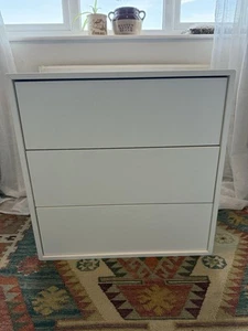IKEA Eket Chest Of 3 Draws. White. Push Push draws. Collection Only - Picture 1 of 21