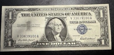 Series 1957 A $1 Bill Silver Certificate - Image 1 of 2