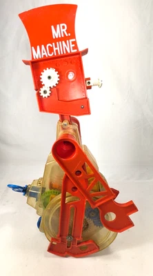 De colección 1977 Ideal Toys Mr. Machine 17" de alto rollos y silbatos funciona Foto 1 de 4