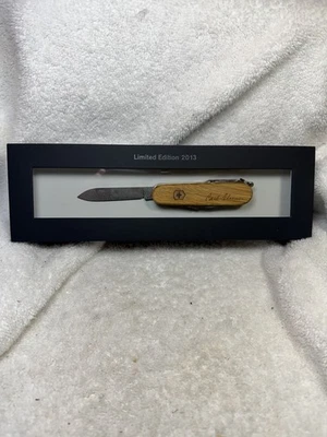 Victorinox Limited Edition Classic 2013 Swiss Army Knife Damascus Carl Elsener - Image 1 of 4