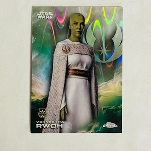 2025 Topps Star Wars Chrome #188 Vernestra Rwoh DEBUT RayWave Parallel - Picture 1 of 2