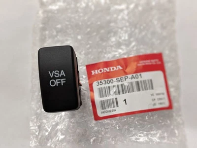 Conjunto de interruptor genuino Acura TL 2004-2008 VSA apagado 35300-SEP-A01 Foto 1 de 4