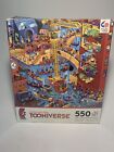 STEVE SKELTON'S TOONIVERSE  "ALL DOGS MUST BE ON A LEASH" 550 PIECE PUZZLE