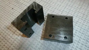 T Slot  Linear Bearings for 10 Series TS10-10 and TS10-20  made w/HDPE(2)"BLACK" - Picture 1 of 6