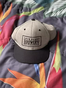 four peaks brewing Hat Gray Snap Back - Picture 1 of 2