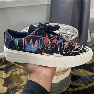 Women's 6.5 Converse x Jean-Michel Basquiat Skid Grip King of Egypt II 172584C - Picture 1 of 10