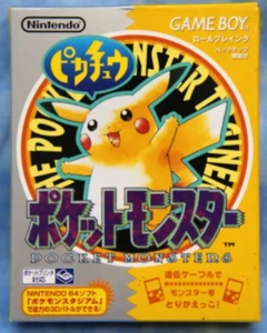 Nintendo Pocket Monster Pikachu Yellow Pokemon Nintendo Gameboy Town Map - Picture 1 of 11