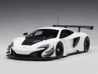 AutoArt - McLaren 650S GT3 (White with Black Accents) - 1/18 Diecast Model - Image 1 of 4