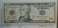 2017 $10 Frn Fancy Serial Number Birthday Or Other Special Occasion
