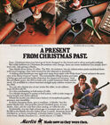1979 Marlin 39A Lever Action Christmas Print Advertisement - Winchester 94 Back