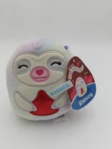 SQUISHMALLOWS TAYLOR THE SLOTH HERSHEY KISSES 5" Valentines Day Walgreens - Picture 1 of 4