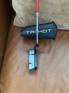 Odyssey Tri Hot 5K Doublewide Putter, 35” Stroke Lab Super Stroke Rh + Cover - Picture 1 of 9