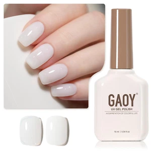 Jelly Gel Nail Polish, 16ml Sheer Translucent Soak Off Gel Polish, UV Light Cure - Picture 1 of 6