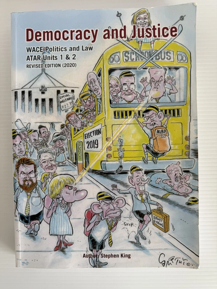 Democracy and Justice WACE Politics and Law ATAR Units I & 2 Revised Edition - image 1 of 4