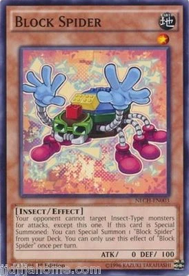 NECH EN003 1ST ED 3X BLOCK SPIDER COMMON CARDS - Image 1 of 2