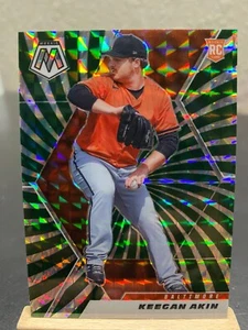 Keegan Akin- FOTL Green Swirl Prizm- SSP RC 07/11- Rookie Card Mint Condition - Picture 1 of 2