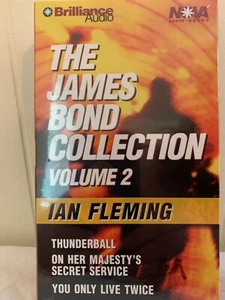 James Bond Collection Volumes 2 - 6 Audio Cassettes - Brilliance Audiobook - Picture 1 of 1