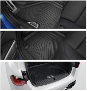 BMW Genuine Mat Protection Pack Floor Mats Luggage Boot Mat Fits RHD X3 G45MAT - Picture 1 of 1