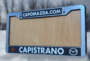 Capistrano Mazda License Plate Frame Capo Southern California Dealership  - Picture 1 of 7