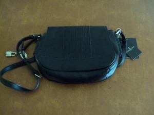 Women's London Fog Black Shoulder Bag New With Tags NWT - Picture 1 of 10