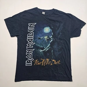 IRON MAIDEN Vintage 2004 T Shirt  FEAR OF THE DARK size L - Picture 1 of 3