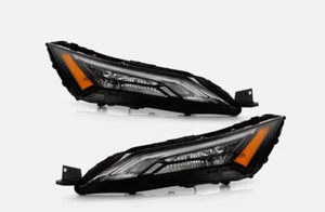 For 2021-2023 Nissan Rogue w/ Halogen Signal LED DRL UPPER Headlights Left+Right - Picture 1 of 8