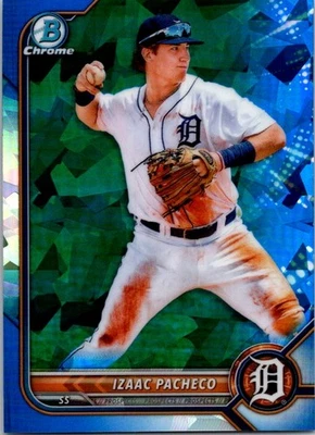 2022 Bowman Sapphire Edition #BCP-106 Izaac Pacheco - Image 1 of 2