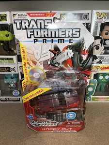 2011 Transformers Prime Robots In Disguise Deluxe Class Decepticon Knock Out #7 - Picture 1 of 7