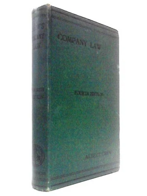 Company Law (Albert Crew - 1938) (ID:34732) - Image 1 of 2