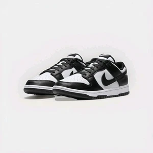 Nike Dunk Low Retro White/Black/White - Size 12.5 - Picture 1 of 5
