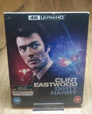 Dirty Harry - 4K UHD Film Movie Action Thriller Clint Eastwood 1 Disc Free P&P - Image 1 of 4