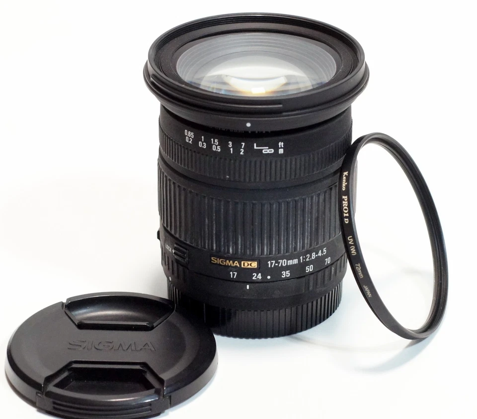 Lente macro Sigma DC 17-70 mm f/2,8-4,5 para Canon EF de Japón Foto 1 de 4