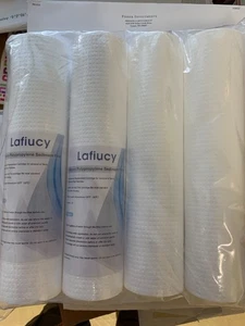 Cuatro (4) cartuchos de filtro de agua de sedimentos de 10" 5 micras - polipropileno - nuevos en caja - Imagen 1 de 3