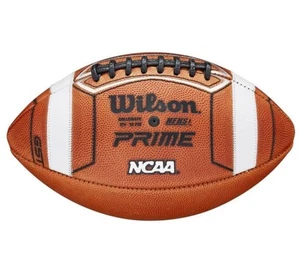 NUEVO Wilson GST Prime Talla Oficial NCAA/NFHS Cuero Fútbol Descontinuado  - Imagen 1 de 5