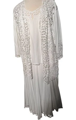 Chaqueta Bali Emerald OX Talla Única 3 PC-Tanque-Maxi Falda Rayón Boda Playa Carrera Foto 1 de 4