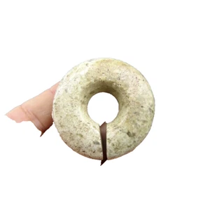 China,jade,Hongshan culture,chicken bone white,Ancient jade,huan,pendant N626 - Picture 1 of 6
