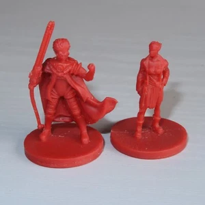 Mars Attacks Miniaturas Juego General Marciano Tor y Héroe Humano Ashley Figuras - Imagen 1 de 9