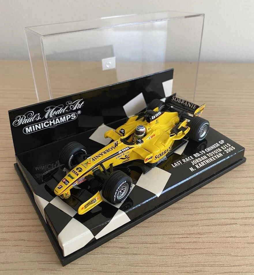 MINICHAMPS Jordan Chinese 2005 Karthikeyan Sobranie Conversion 1:43 - Image 1 of 1